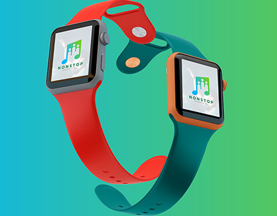 Nontstop Music App - Smartwatch Design