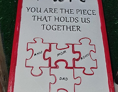 puzzle pieces gift