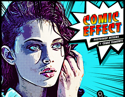 Comic Effect PS Actions