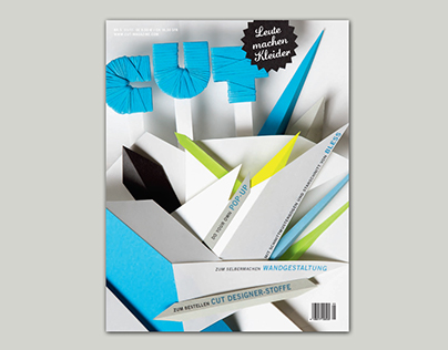 CUT Magazine: Cover Paper Art