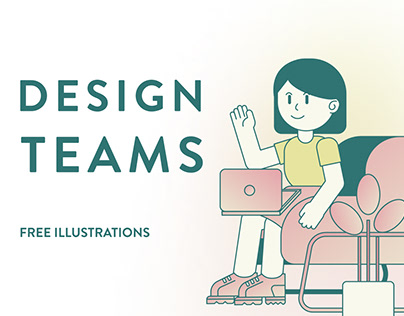 Design Teams. Open Source Illustrations