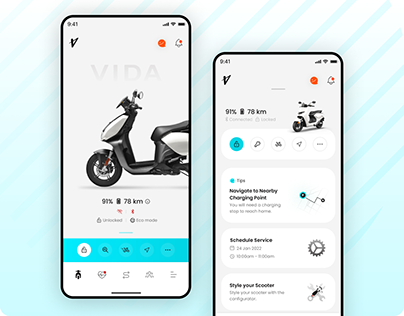 VIDA Vehicle Connected Mobile App