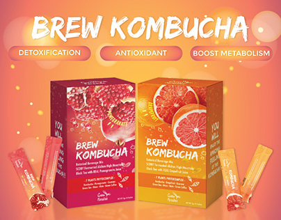 BIG Pharmacy Brew Kombucha Social Media & Web Banner