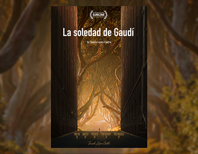 La soledad de Gaudí - Documentary poster design