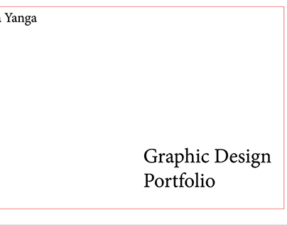 Aluma yanga graphic design portfolio