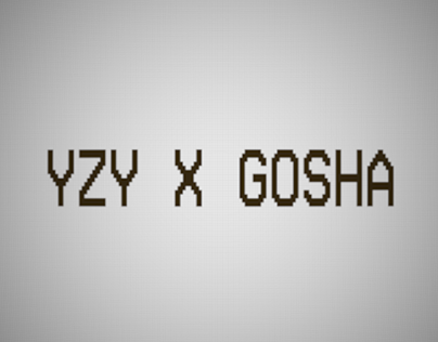 YZY X GOSHA - Concept AD
