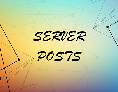 Social Media Post ( Hosting Servers )