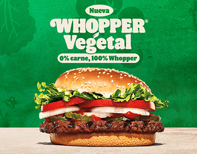 Whopper Vegetal - Burger King Perú