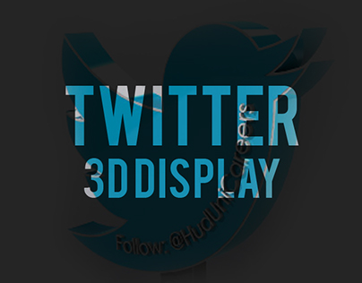 Twitter 3D Display