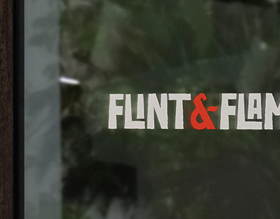 Daily Logo Challenge Day 10 - Flint&Flame