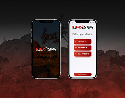 App UI: KickAss Outback Proof Gear