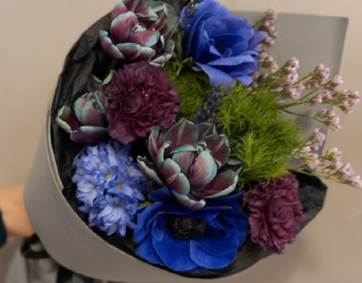 Bouquets in foamiran