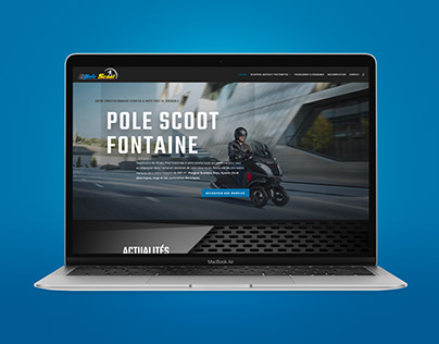 Site Web Multipages Concession Moto Pole Scoot