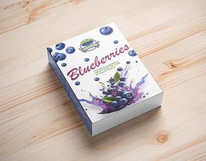 blueberry packaging box