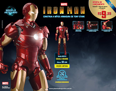Iron Man: Construa a Armadura Mark III