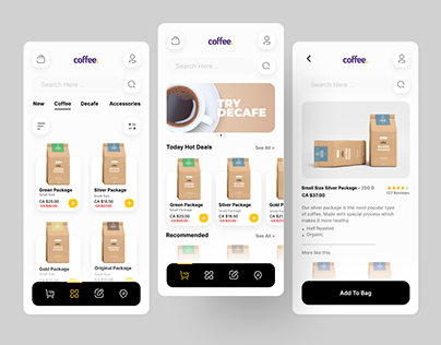 Coffee Online Shop Application