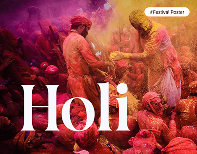 Holi- Indian Festival Poster Designs