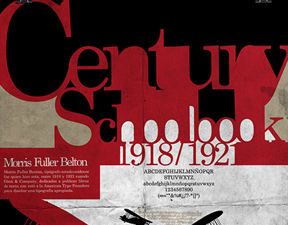 Century Schoolbook Typographic