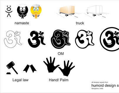 Namaste Truck Om Legal icons - Non profit/ Gratis