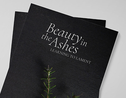 Book Design & Photography - Beauty in the Ashes