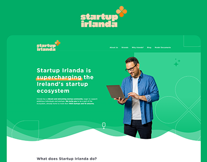 Startup Irlanda | UI & Branding
