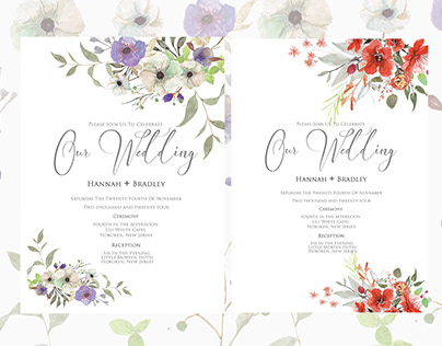 Project thumbnail - Wedding Invitation Handdrawn By Febri Watercolor