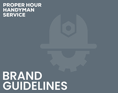 Proper Hour Handyman Service Brand Book