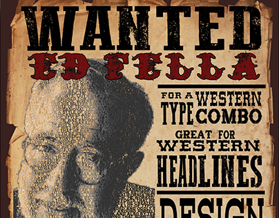 Typography poster dedicated to Ed Fella