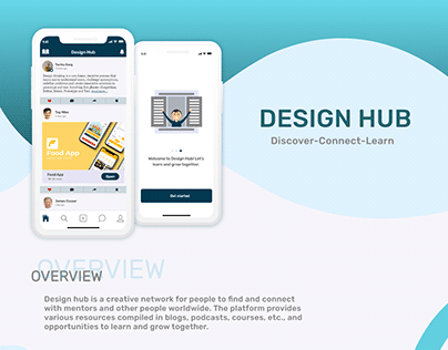 Design Hub - UI UX Design • Case Study