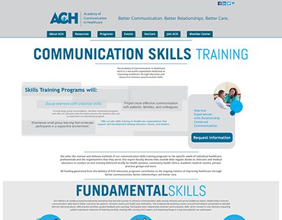 ACH Workshop Page Redesign