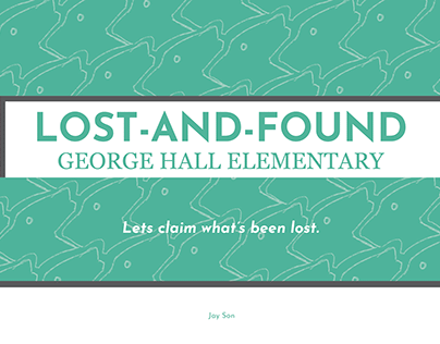 Project thumbnail - Lost & Found