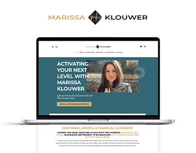 Marissa Klouwer Branding & Website Design