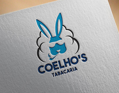 Logotipo Coelhos Tabacaria