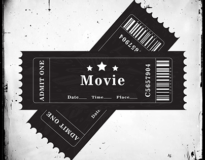 Movie ticket Design