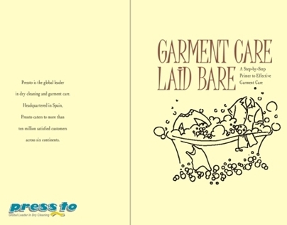 Pressto Garment Care Booklet