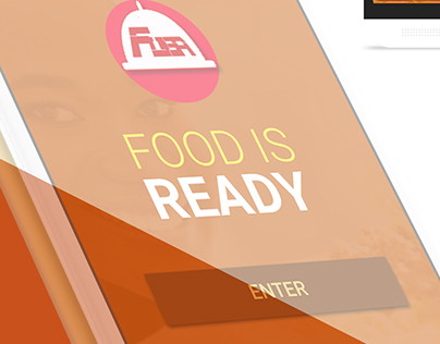 Food vendor mobile UI design