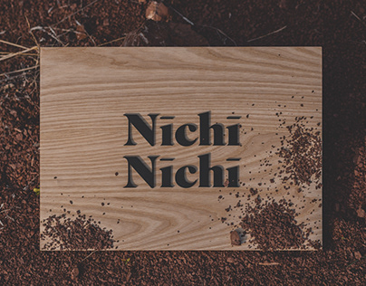 the visual identity of Nīchī-Nīchī
