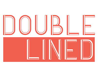 Typeface - Double Lined