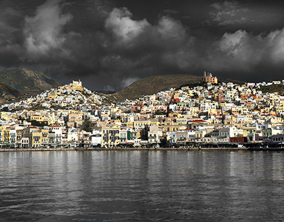 The cities, ( Syros Island 2019)