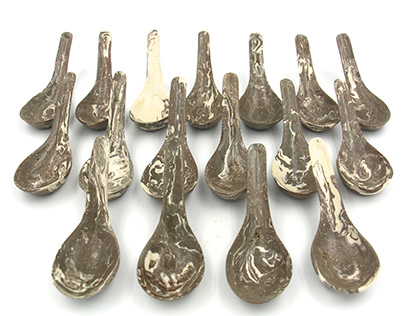 Ceramic Production of Spoons using Raku Firing