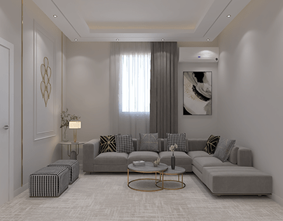 Design and implementation of corner sofa.