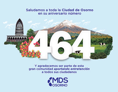 Saludo Aniversario ciudad de Osorno
