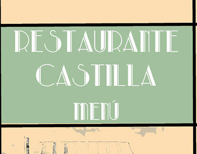 MENU "RESTAURANTE CASTILLA"