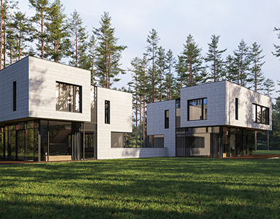 Duplex in Turniškės / Plazma Architecture Studio