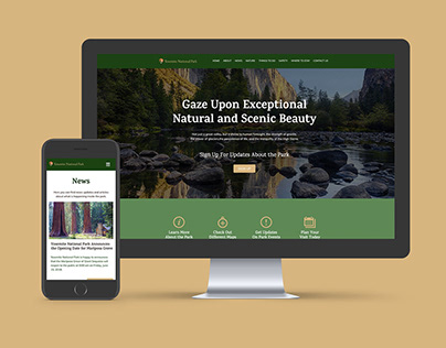 Yosemite UNESCO Website