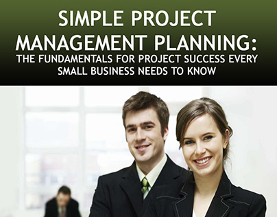 CD/DVD covers for SIMPLE PROJECT MANAGEMENT PLANNING