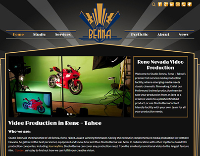 Studio Benna - Web Design - Reno Nevada