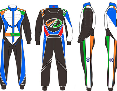 Racing Suit Designed for Mahindra