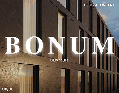 BONUM Club House — Design concept