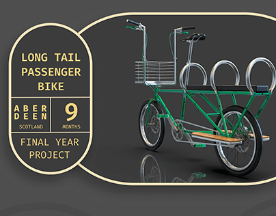 Long Tail Passenger Bicycle